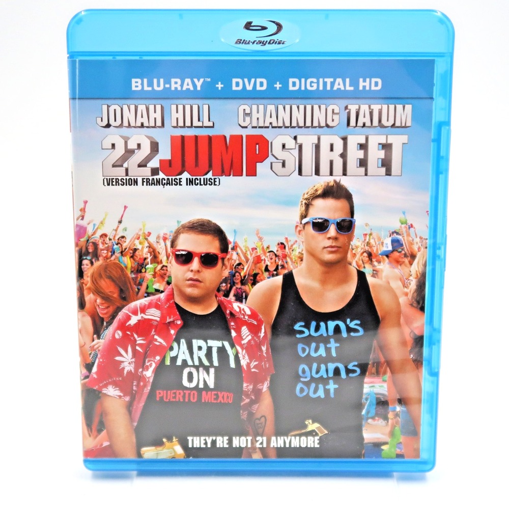 22 Jump Street Blu-Ray DVD Jonah Hill Channing Tatum 2014 Sony Pictures Action